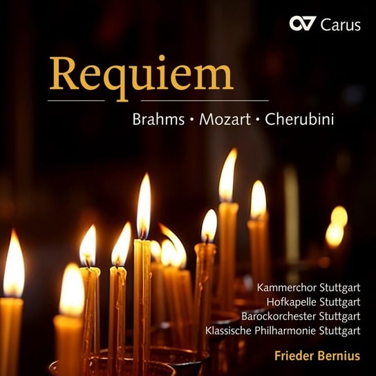 Brahms Cherubini Mozart: Requiem Hofkapelle Stuttgart