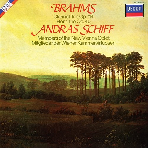 Brahms: Clarinet Trio, Op. 114; Horn Trio, Op. 40 András Schiff, Peter Schmidl, Günter Högner, Friedrich Dolezal, Erich Binder