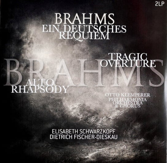 Brahms: Ein Deutsches Requiem / Alto Rhapsody / Tragic Overture (Remastered), płyta winylowa Klemperer Otto, Schwarzkopf Elisabeth, Fischer-Dieskau Dietrich, Ludwig Christa