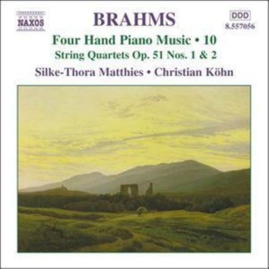 Brahms: Four Hand Piano Music. Volume 10 Matthies Silke Thora