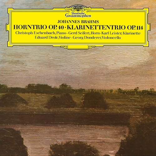 Brahms: Horntrio; Klarinettentrio Christoph Eschenbach, Eduard Drolc, Georg Donderer, Karl Leister, Gerd Seifert