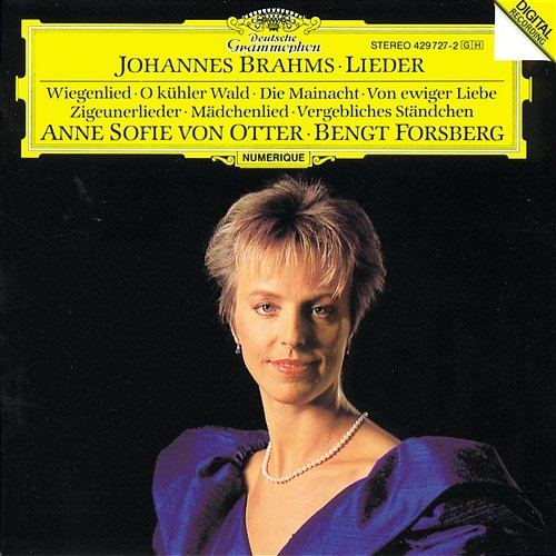 Brahms: Lieder Anne Sofie von Otter, Bengt Forsberg, Nils-Erik Sparf