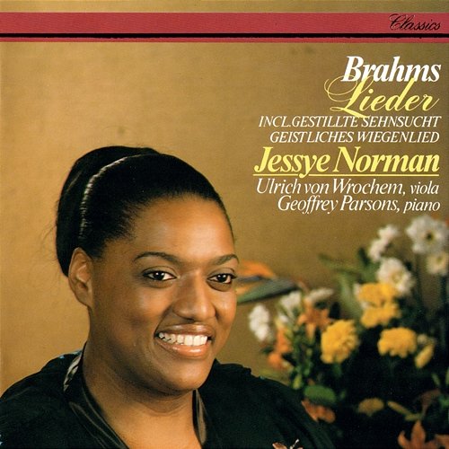 Brahms: Lieder Jessye Norman, Geoffrey Parsons