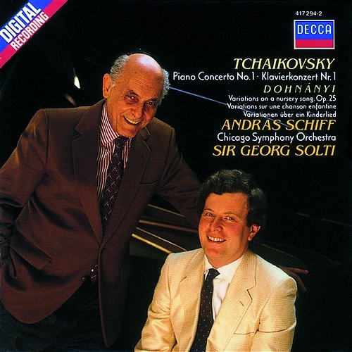 Brahms: Piano Concerto No.1/Variations on a theme of Schumann Sir Georg Solti