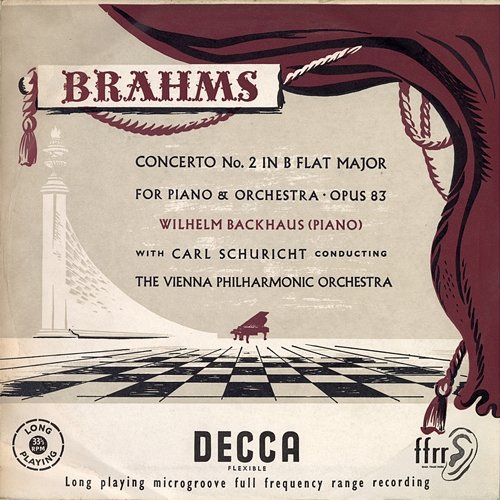 Brahms: Piano Concerto No. 2 Wilhelm Backhaus, Wiener Philharmoniker, Carl Schuricht