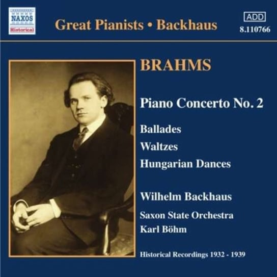 Brahms: Piano Concerto No. 2 Backhaus Wilhelm