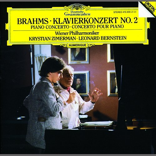 Brahms: Piano Concerto No. 2 in B flat, Op. 83 Krystian Zimerman, Wolfgang Herzer, Wiener Philharmoniker, Leonard Bernstein