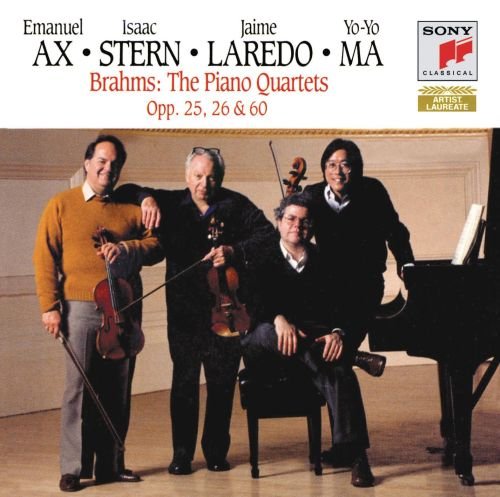 Brahms: Piano Quartets Ma Yo-Yo, Ax Emanuel, Stern Isaac, Laredo Jaime