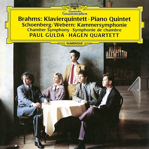 Brahms: Piano Quintet in F Minor, Op. 34 / Schoenberg: Chamber Symphony No. 1, Op. 9 Paul Gulda, Hagen Quartett