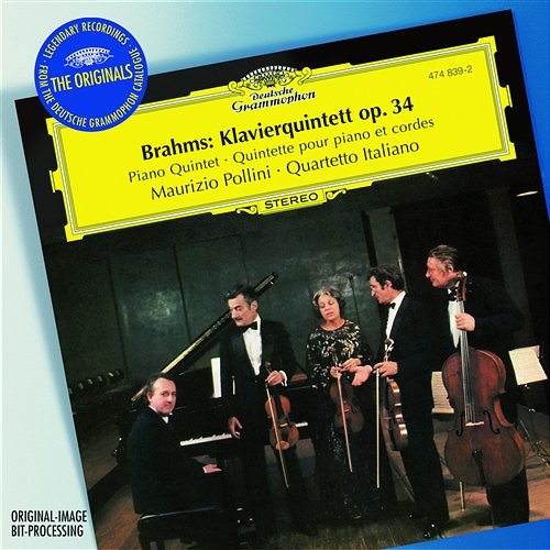 Brahms: Piano Quintet Op.34 Maurizio Pollini, Quartetto Italiano