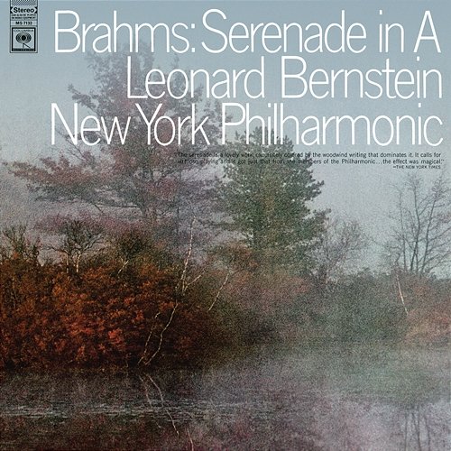 Brahms: Serenade No. 2 in A Major, Op. 16 Leonard Bernstein