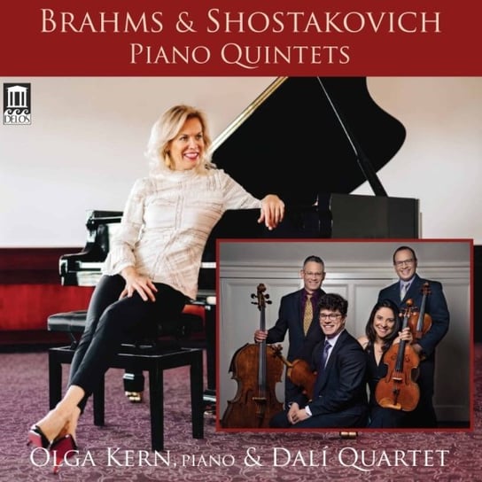 Brahms & Shostakovich Piano Quintets Kern Olga