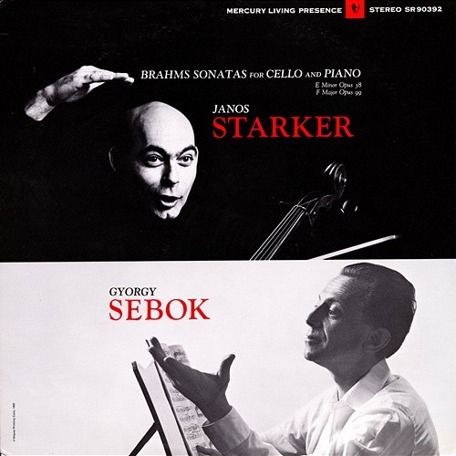 Brahms: Sonatas for Cello and Piano (The Mercury Masters, Vol. 4) János Starker, György Sebök