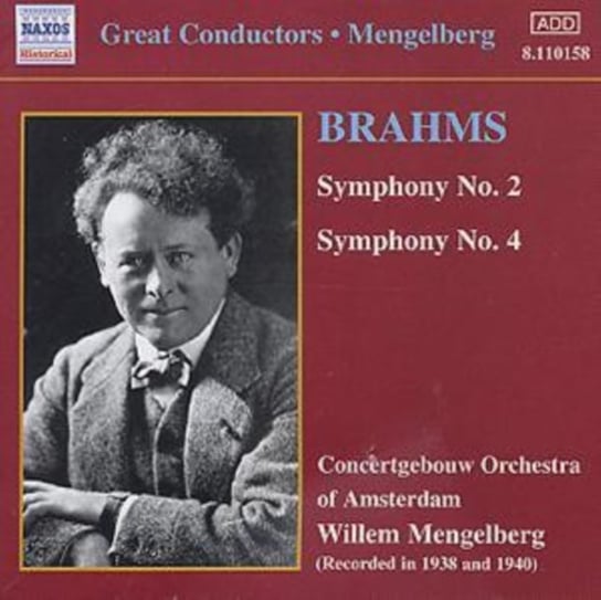 Brahms: Symphonies 2 & 4 Mengelberg Willem