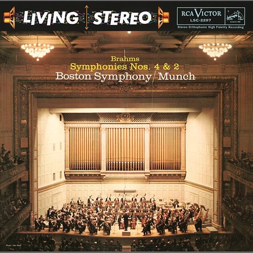 Brahms: Symphonies No. 4 in E Minor, Op. 98 & No. 2 in D Major, Op. 73 - Sony Classical Originals Charles Munch