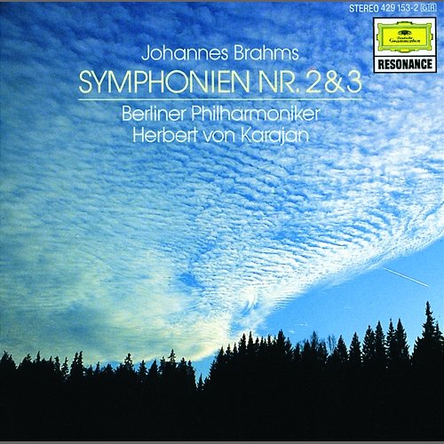 Brahms: Symphonies Nos. 2 & 3 Berliner Philharmoniker, Herbert Von Karajan