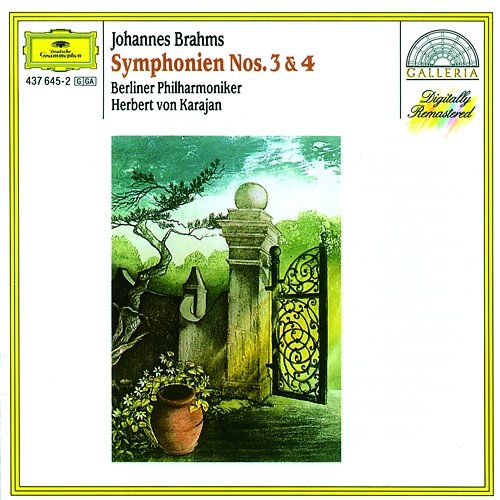 Brahms: Symphonies Nos.3 & 4 Berliner Philharmoniker, Herbert Von Karajan