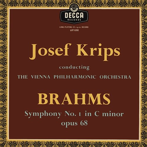 Brahms: Symphony No. 1 Wiener Philharmoniker, Josef Krips