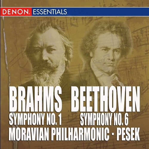 Brahms: Symphony No. 1 – Beethoven: Symphony No. 6 "Pastorale" Moravian Philharmonic Orchestra, Libor Pešek
