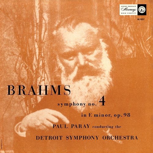 Brahms: Symphony No. 4 Detroit Symphony Orchestra, Paul Paray