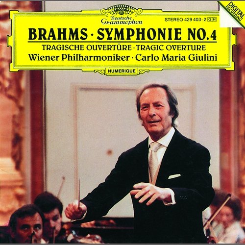 Brahms: Symphony No.4; Tragic Overture Wiener Philharmoniker, Carlo Maria Giulini