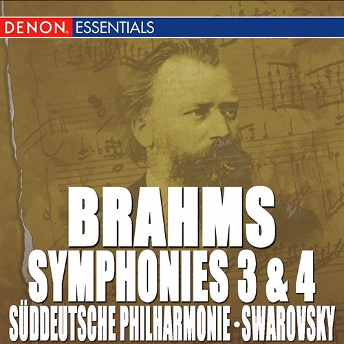 Brahms: Symphony Nos. 3 & 4 Süddeutsche Philharmonie
