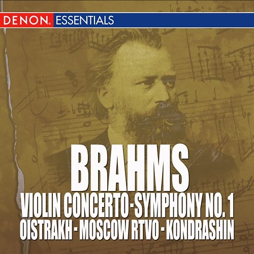 Brahms: Violin Concerto, Op. 77 - Symphony No. 1 Kirill Kondrashin, RTV Moscow Symphony Orchestra