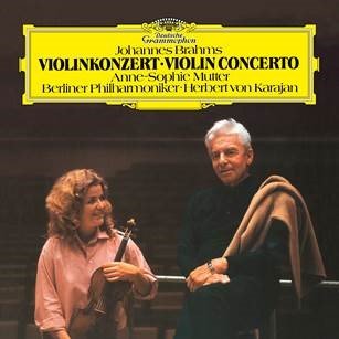 Brahms Violin Concerto, płyta winylowa Mutter Anne-Sophie