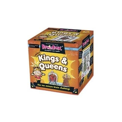 Brain Box, gra edukacyjna Kings And Queens - wersja angielska Brain Box