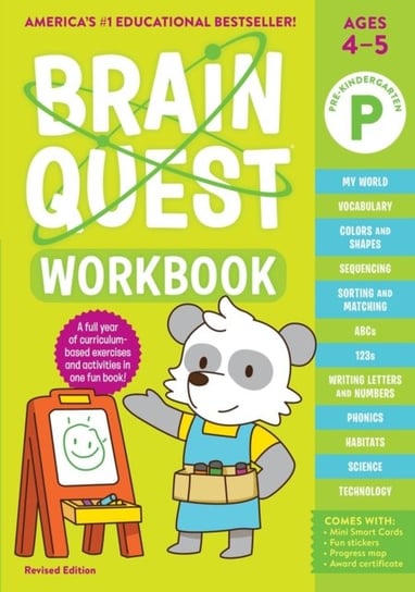 Brain Quest Workbook: Pre-K (Revised Edition) Onish Liane