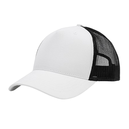 Brain Waves Recycled 5 Panel Trucker Cap (OS / Biały) Brain Waves