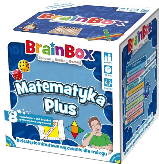 BrainBox - Matematyka Plus (druga edycja) gra edukacyjna Rebel Rebel