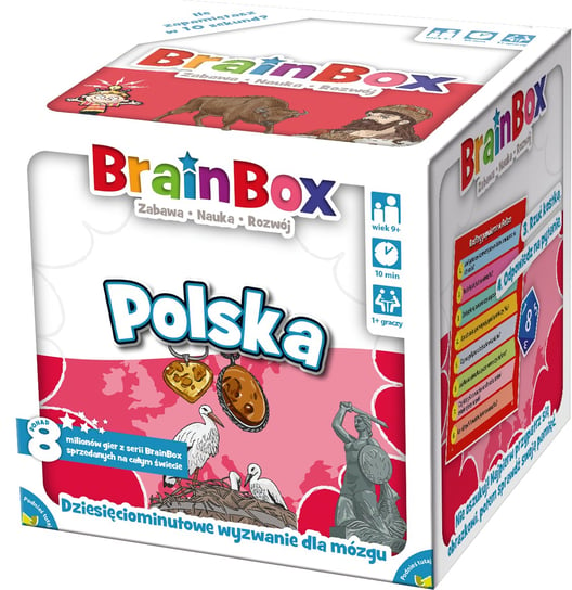 BrainBox - Polska (druga edycja) gra edukacyjna Rebel Rebel