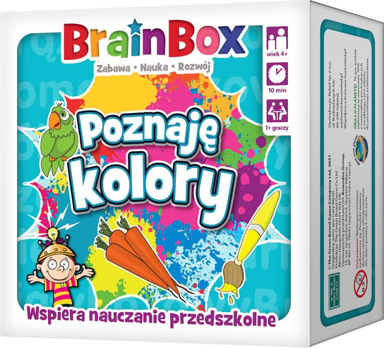 BrainBox - Poznaję kolory gra edukacyjna Rebel Rebel