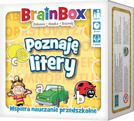 BrainBox - Poznaję litery gra edukacyjna Rebel Rebel