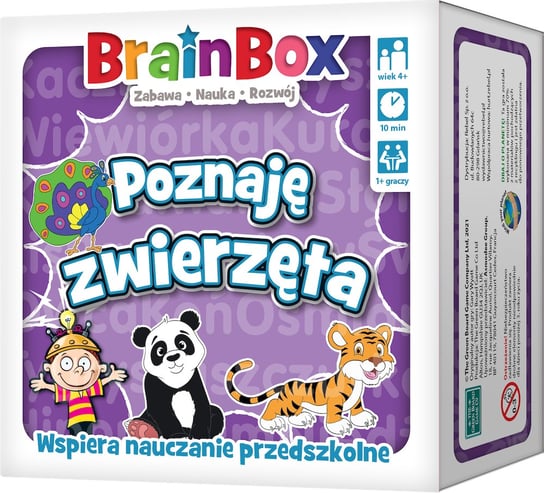 BrainBox - Poznaję zwierzęta gra edukacyjna Rebel Rebel
