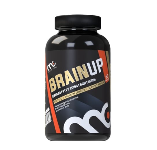 BrainUP omega3, Suplement diety, 60 kaps. Muscle Clinic