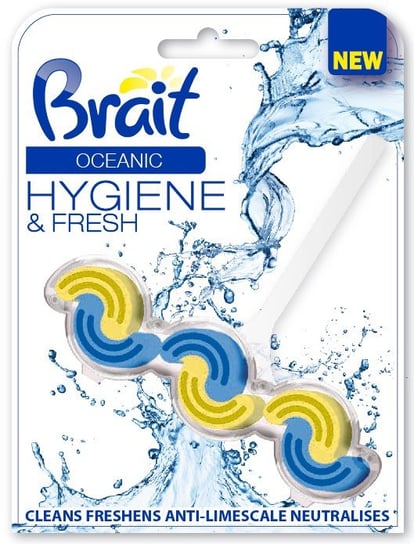 Brait Hygiene & Fresh Kostka toaletowa 2-fazowa do WC Oceanic  45g Dramers