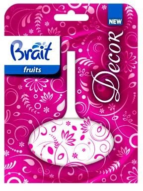 Brait Kostka toaletowa Decor 1-fazowa do WC Fruits  40g Dramers