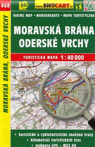 Brama Morawska. Mapa  turystyczna 1:40 000 Opracowanie zbiorowe