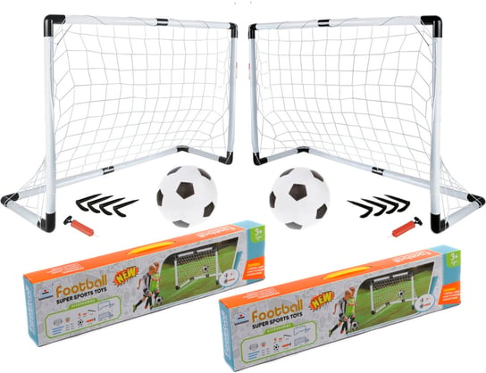 Bramka piłkarska x2 zestaw do piłki nożnej dzieci z432z elektrostator