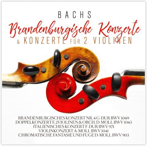 Brandenburgische Konzerte & Konzerte Fur 2 Violinen Tozzi Alberto, Jaccottet Christiane