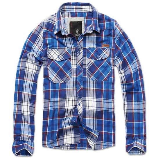 Brandit Koszula w Kratę Check Shirt Niebieska - S Brandit