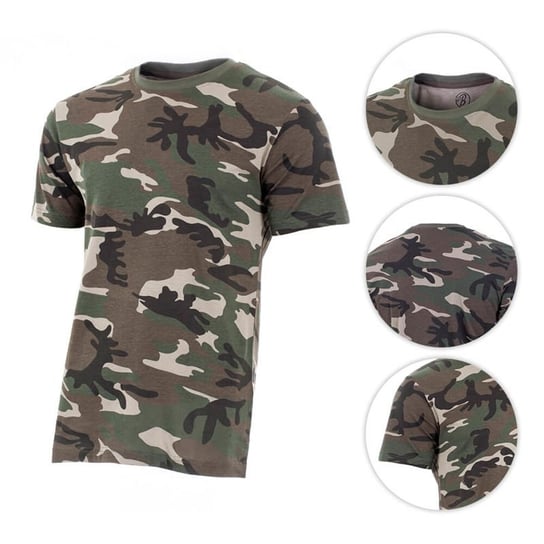 Brandit Koszulka T-Shirt Woodland - 3XL Brandit