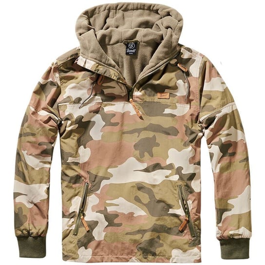 Brandit Kurtka Kangurka Zimowa Luke Windbreaker Light Woodland - Light Woodland - M Brandit