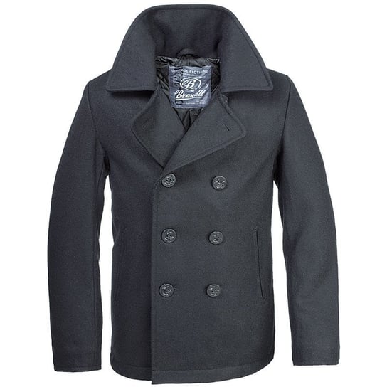 Brandit Płaszcz Pea Coat Czarny - L Brandit