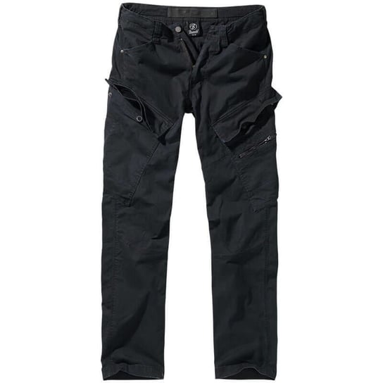 Brandit Spodnie Slim Fit Adven Czarne - XL Brandit