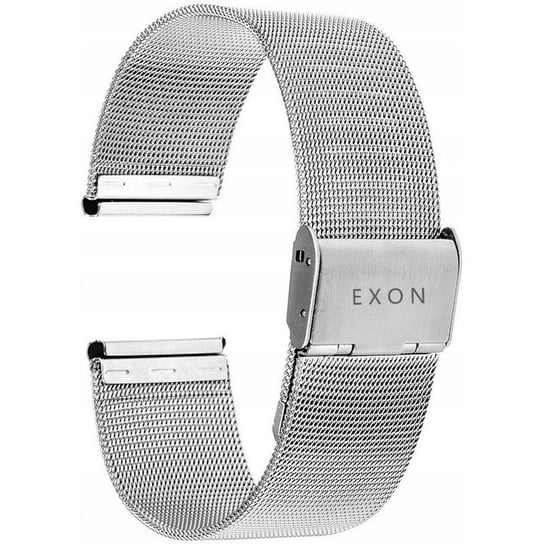 Bransoleta Mesh Srebrna 22 MM Zegarek Smartwatch Exon