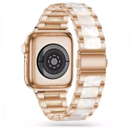 Bransoleta Modern Pasek do smartwatcha do Apple Watch 4 / 5 / 6 / 7 / 8 / se (38 / 40 / 41 mm) Stone White 4kom.pl
