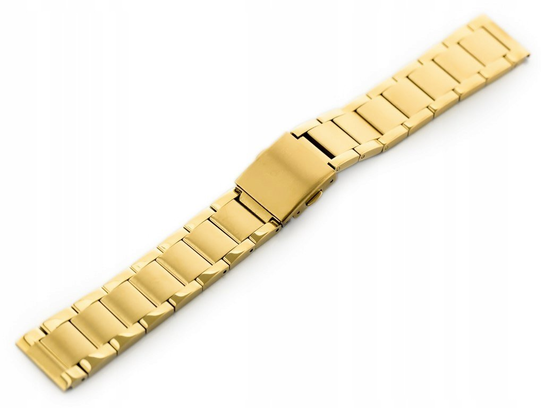 Bransoleta Pacific Model 9 solid - złota 22mm inna (Inny)